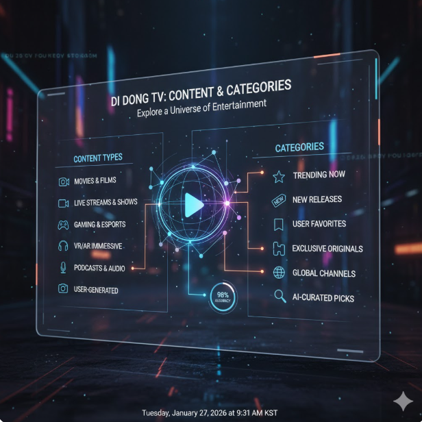 이용자 선호도: 데이터 분석 결과 한국 BJ 영상(43%)과 아마추어 콘텐츠(23%)에 대한 선호도가 가장 높게 나타나며, 전체 이용자 만족도는 99%에 달합니다.