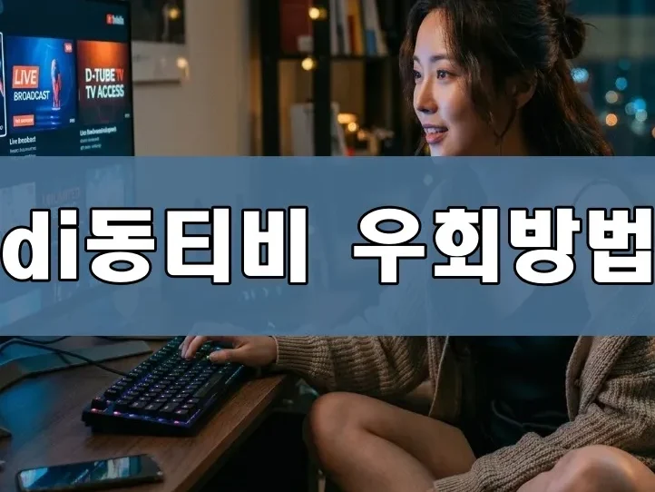 di동티비 우회방법