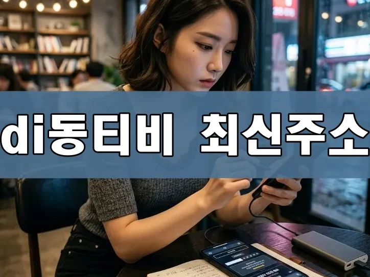 di동티비 최신주소