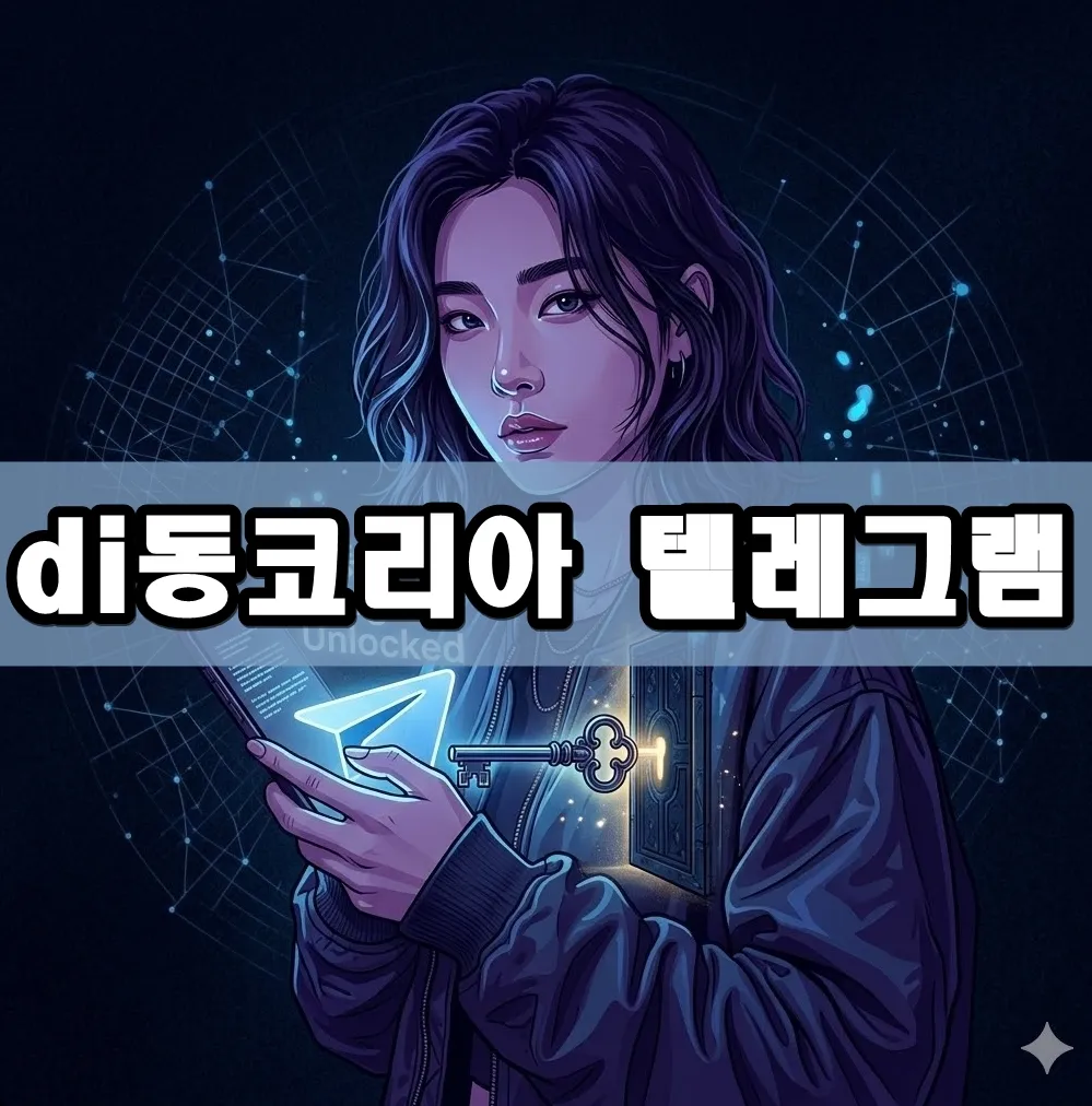 di동코리아 텔레그램 표지